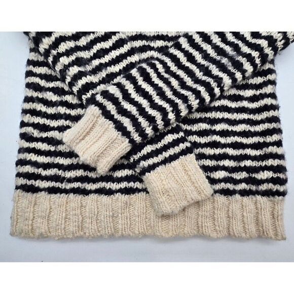 Juicy Couture Striped Wool & Mohair Turtleneck Sweater XL - Picture 5 of 7